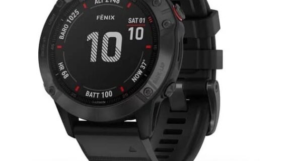 Garmin Fenix 6 Pro - Black with Black Band