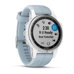 Fenix 5s plus white with blue band — изображение 4