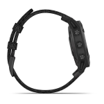 Garmin Fenix 6 Sapphire - Black DLC with Heathered Black Nylon Band — изображение 9