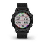 Garmin Fenix 6 Sapphire - Black DLC with Heathered Black Nylon Band — изображение 4