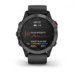 Garmin Fenix 6 Pro Solar Black with Slate Gray Band — изображение 3