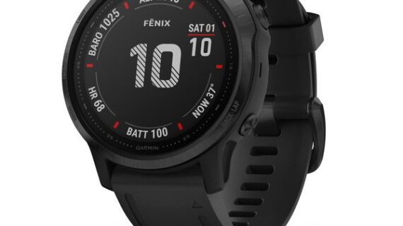Garmin Fenix 6S Pro - Black with Black Band