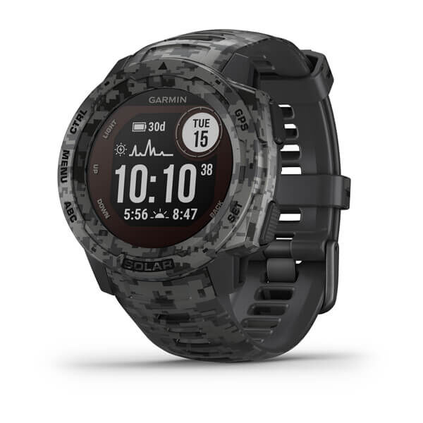 Garmin Instinct Solar Camo Graphite