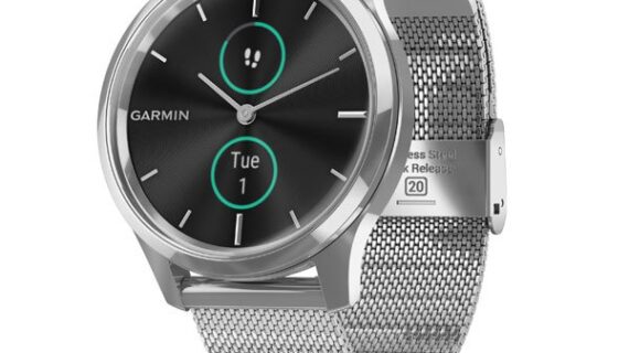 Garmin Vivomove Luxe - Silver Milanese