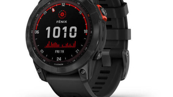 Fenix 7 Solar - Slate Gray with Black Band