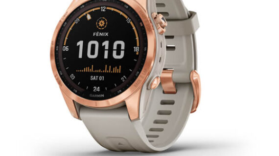 Fenix 7s Solar - Rose Gold with Light Sand Band