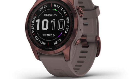Fenix 7s Sapphire Solar - Dark Bronze Titanium with Shale Gray Band