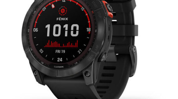 Fenix 7x Solar - Slate Gray with Black Band
