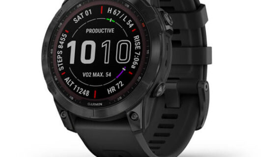 Fenix 7 Sapphire Solar - Black DLC Titanium with Black Band