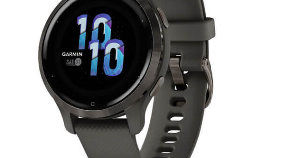 Garmin Venu 2s - Slate Stainless Steel Bezel With Graphite Case