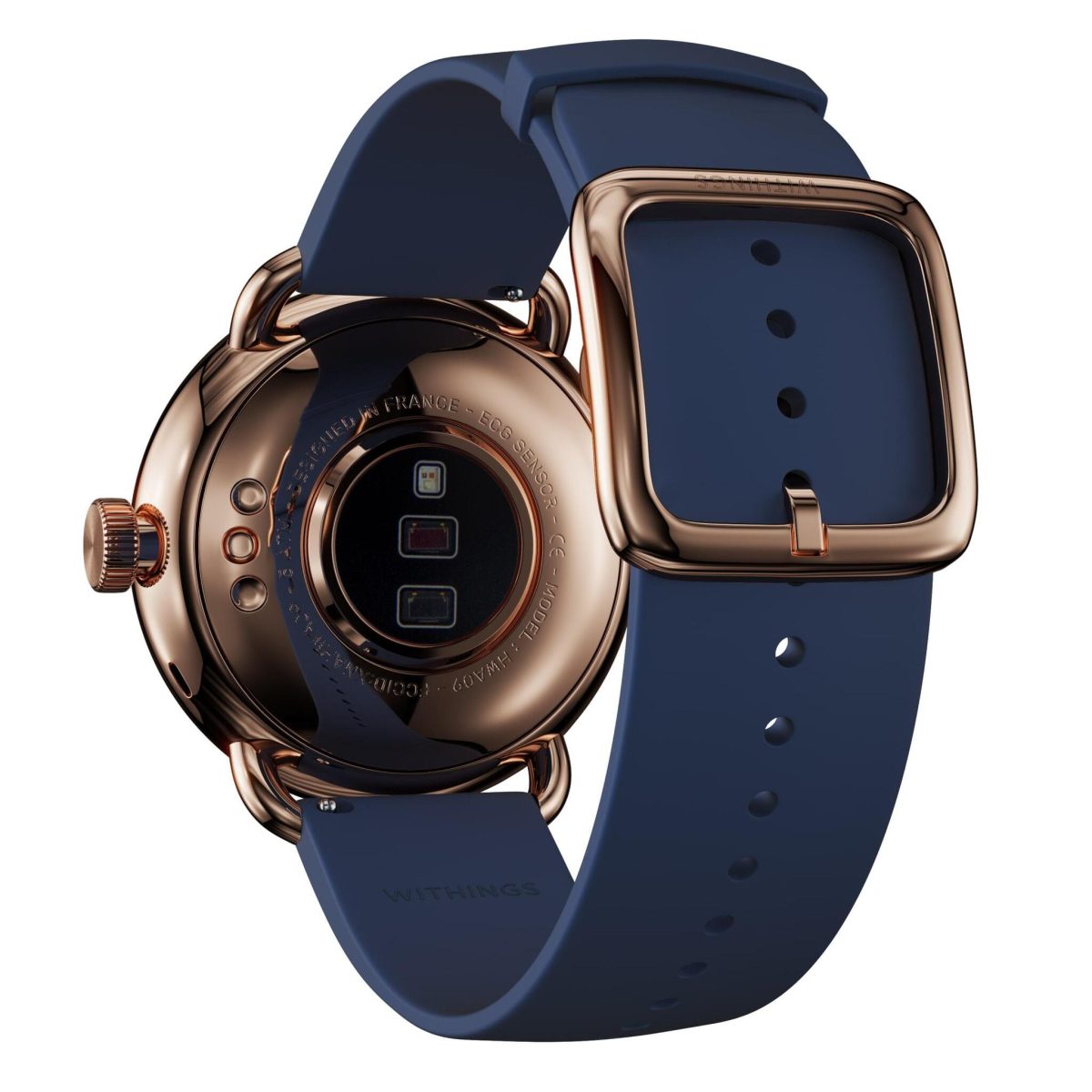 Withings Scanwatch 38 mm - Blue & Rose — изображение 3