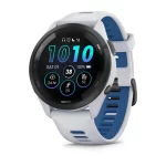 Garmin Forerunner 265 - Whitestone Tidal Blue