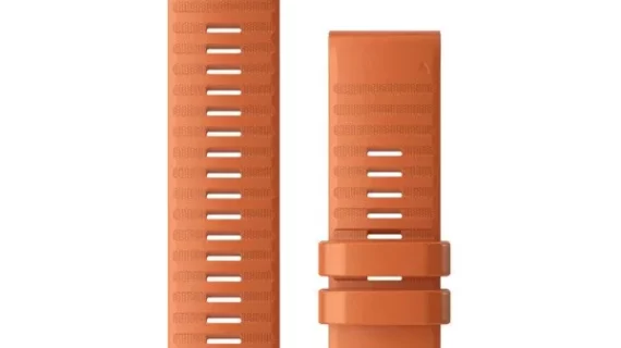 Ремешок силиконовый Garmin QuickFit 26 mm - Ember Orange Silicone