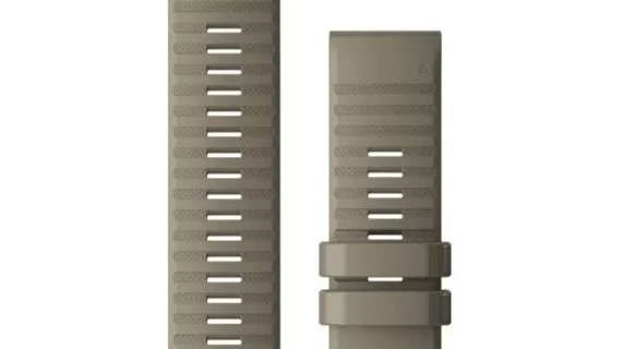 Ремешок силиконовый Garmin QuickFit 26 mm - Dark Sandstone Silicone