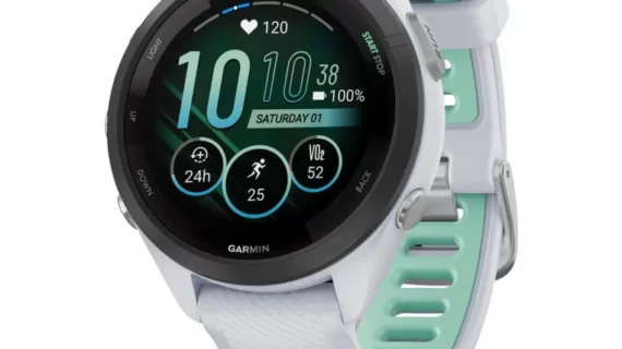 Garmin Forerunner 265S - Whitestone/Neo Tropic