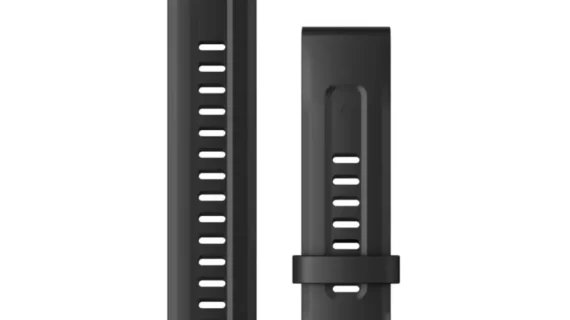 Ремешок силиконовый Garmin Quickfit 20 mm - Black Silicone