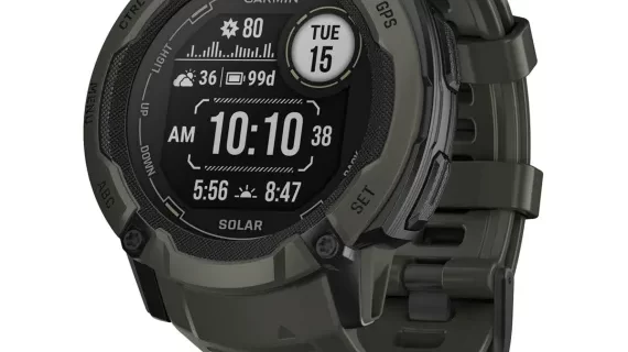 Garmin Instinct 2X Solar — Moss