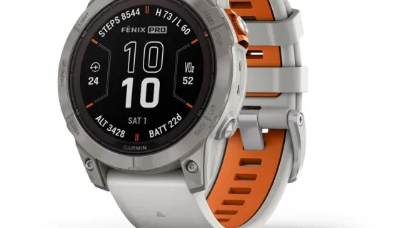 Garmin Fenix 7 Pro – Sapphire Solar Edition Slate Gray with Black