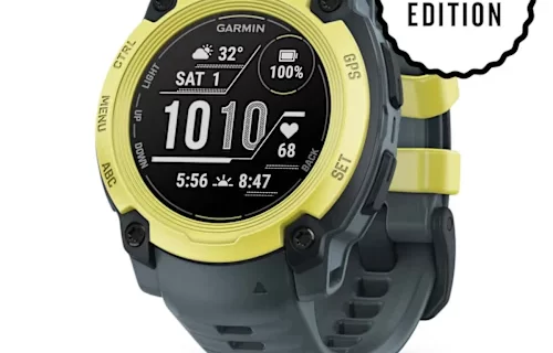 Garmin Instinct E – 40 mm – Electric Lime with Twilight Band
