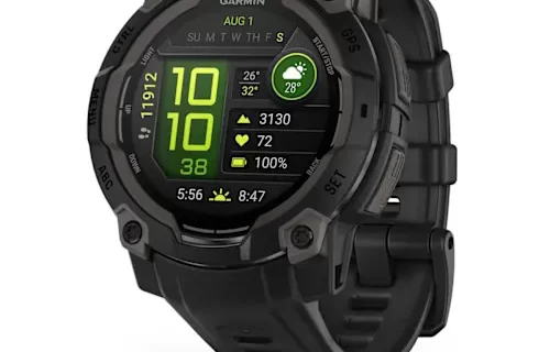 Garmin Instinct 3 – 45 mm, AMOLED – Black with Black Band