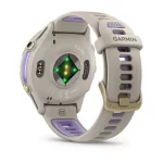 Forerunner 970 Soft Gold Titanium with French Gray Case and French Gray/Translucent Indigo Band — изображение 4