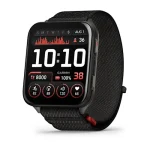 Venu X1 - Black with Slate Titanium Caseback and Black ComfortFit Nylon Band