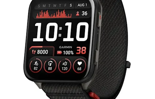 Venu X1 - Black with Slate Titanium Caseback and Black ComfortFit Nylon Band