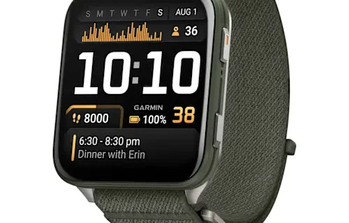 Venu X1 - Moss with Titanium Caseback and Moss ComfortFit Nylon Band