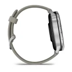 Venu 4 – 45 mm Silver with Silver Gray Silicone Band — изображение 5