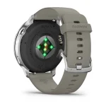 Venu 4 – 45 mm Silver with Silver Gray Silicone Band — изображение 7